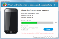 Android File Recovery screenshot